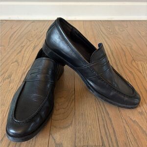 Cole Haan Classic Black Leather Loafers